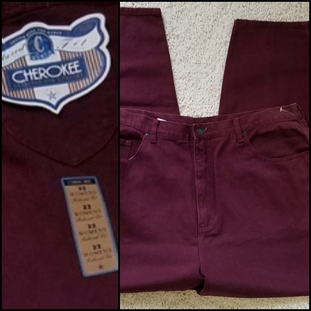 NWT SZ 22 CHEROKEE JEANS